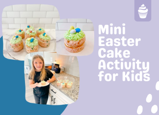 easter mini cakes
